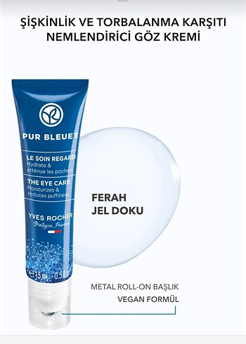 Pur Bleuet Nemlendirici Göz Kremi 15 ml - Görsel 2