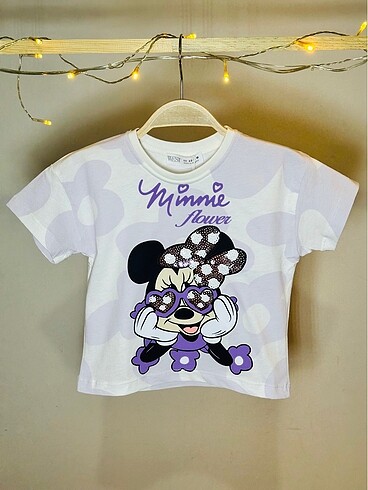 Zara Simli Pul Minnie Mause Taytlı Takım