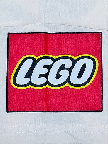 Standart Beden Beden mavi Renk Jeliboom Model Lego Baskılı Şortlu Takım