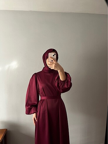 Tesettür abiye elbise - Görsel 5
