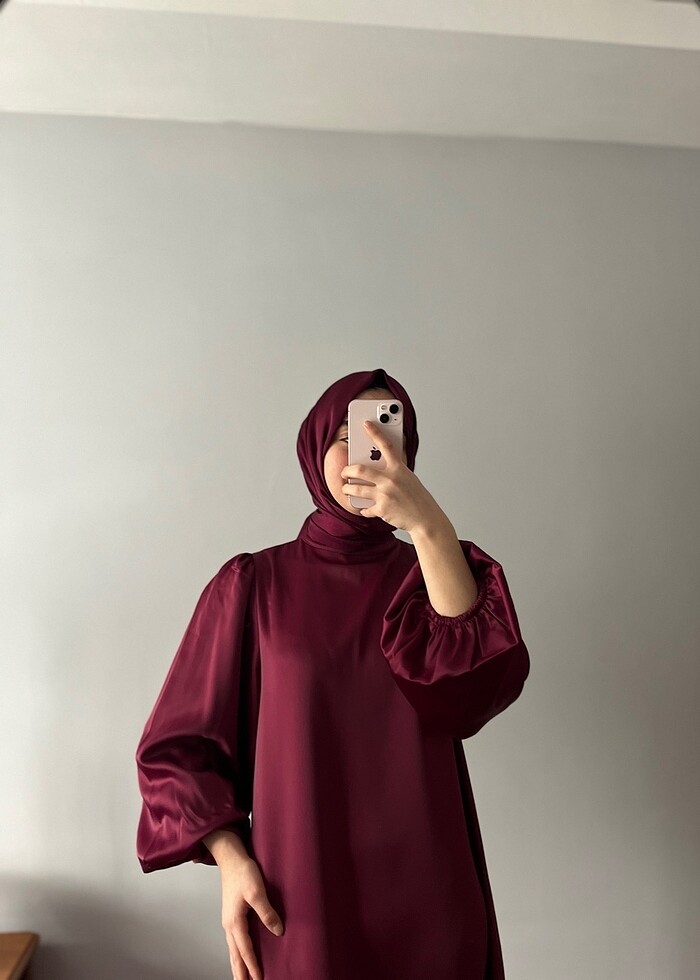 Tesettür abiye elbise - Görsel 2