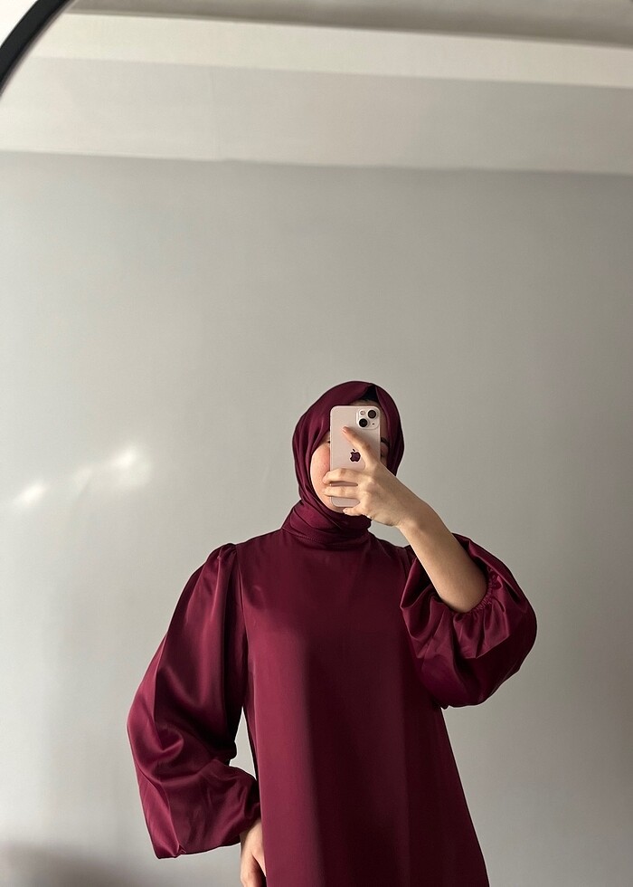 Tesettür abiye elbise - Görsel 3