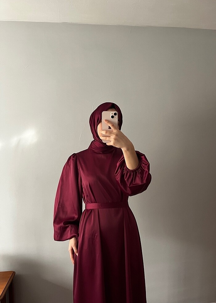 Tesettür abiye elbise - Görsel 5