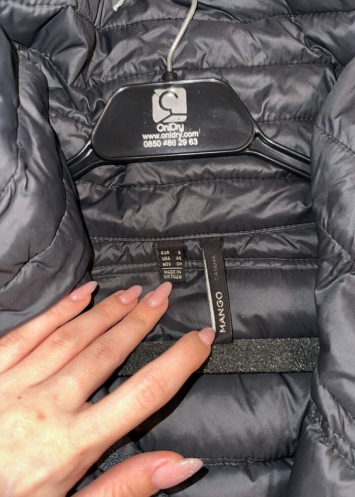 Mango Kadın Mevsimlik Şişme Mont - Görsel 4