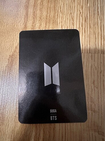  BTS PHOTOCARD MIN YOONGİ