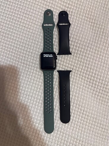 Apple Watch Series 3/38mm Su Yeşili Spor Kayış