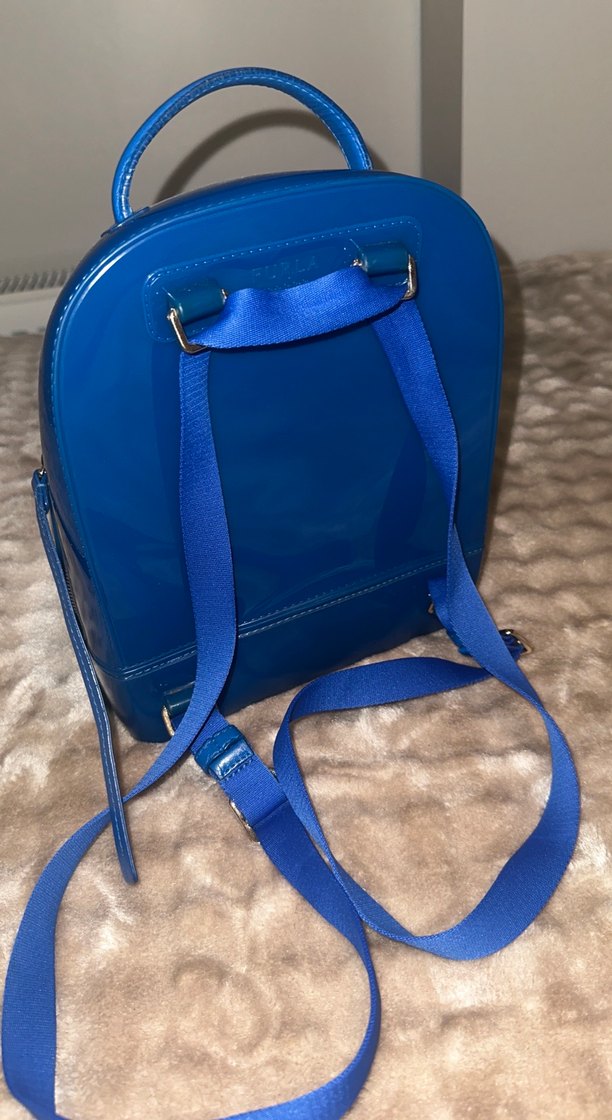 ORİJİNAL FURLA MAVİ SIRT ÇANTASI - Görsel 4