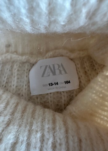 Bej Boğazlı Örgü Kazak - Görsel 2