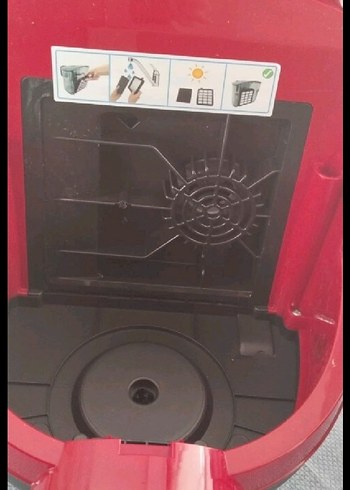 Arnica Vesta Kırmızı Toz Torbasız Elektrikli Süpürge - Görsel 10