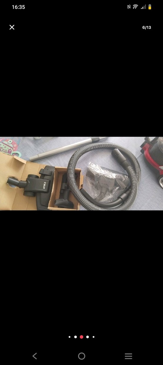 Arnica Vesta Kırmızı Toz Torbasız Elektrikli Süpürge - Görsel 5