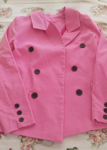 Siyah Düğmeli Kadın Uzun Ceket - Görsel 7