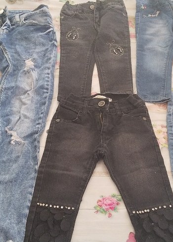 Tokalı kız cocuk Jean 3 Yaş - Görsel 3