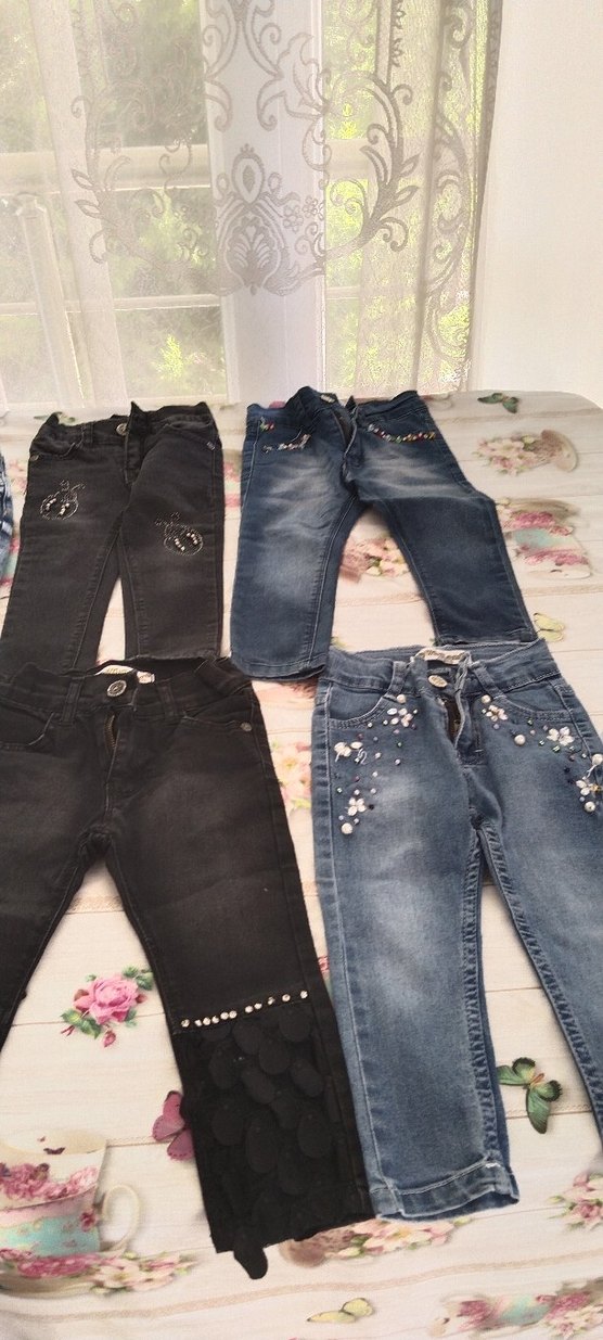 Tokalı kız cocuk Jean 3 Yaş - Görsel 2