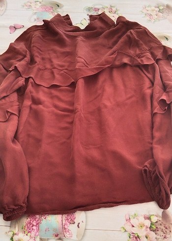 Kadın Beyaz Pamuklu Midi Gömlek - Görsel 5