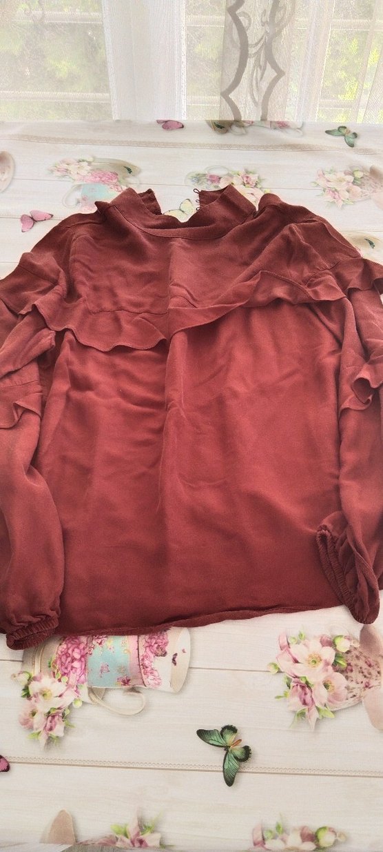 Kadın Beyaz Pamuklu Midi Gömlek - Görsel 5