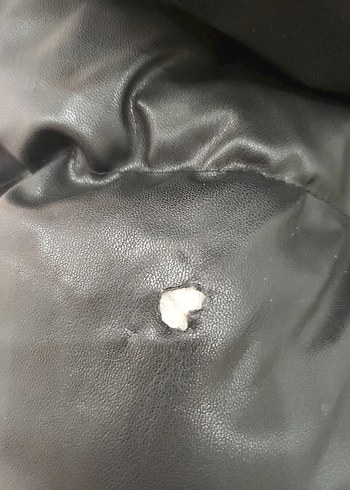 s Beden siyah Renk Kadın Siyah şişme mont