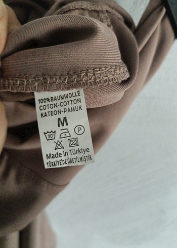 m Beden Bej Yüksek Bel Kadın Tayt