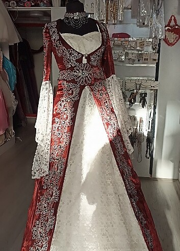 m Beden bordo Renk Bindallı/ kaftan 