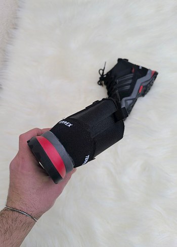 Siyah Bağcıklı Erkek Outdoor Biker Ayakkabı - Görsel 5