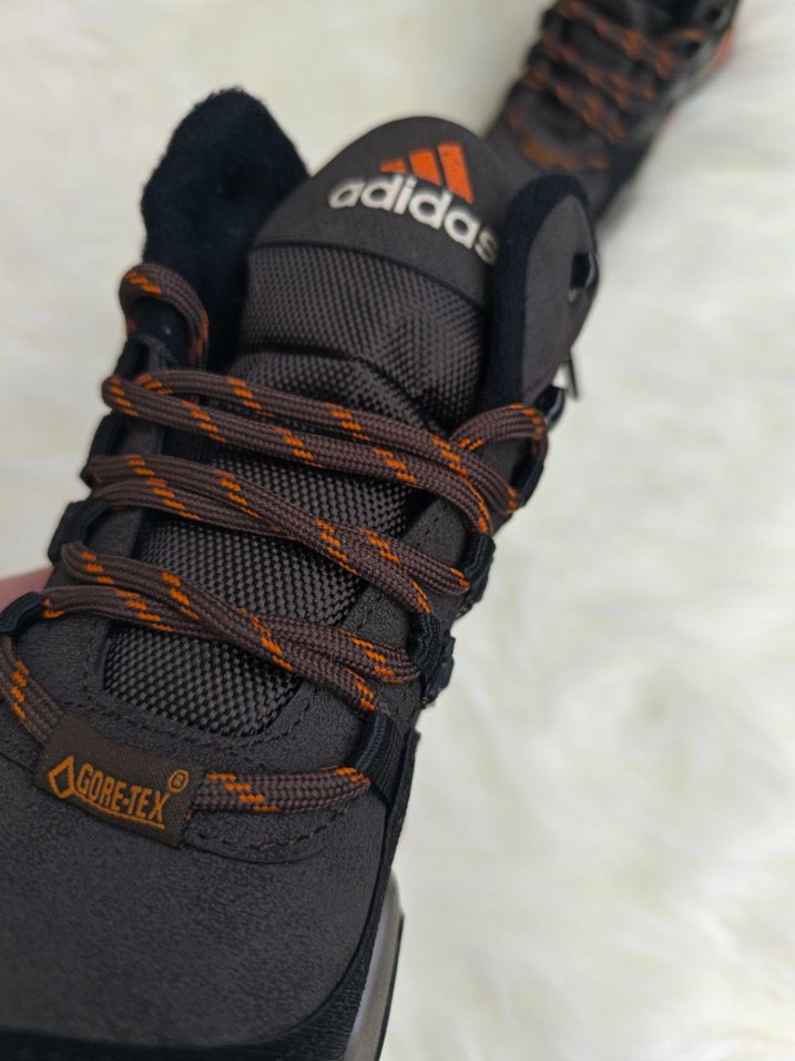 Adidas Kahverengi Bağcıklı Outdoor Erkek Botu - Görsel 4