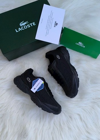 Lacoste Siyah Bağcıklı Erkek Spor Ayakkabı - Görsel 5