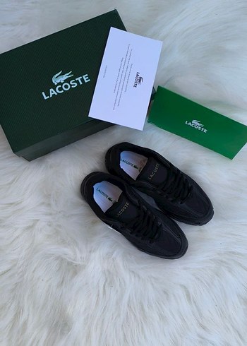 Lacoste Siyah Bağcıklı Erkek Spor Ayakkabı - Görsel 3