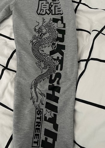 Gri Baskılı Eşofman Armalife - Görsel 2