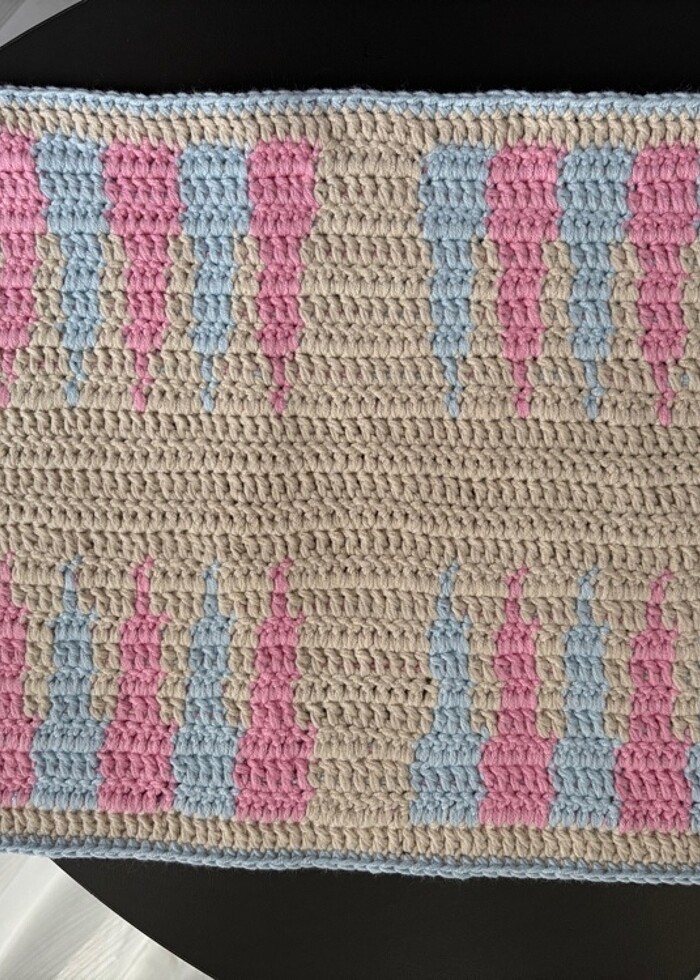 Örgü Tavla Seti - Görsel 3