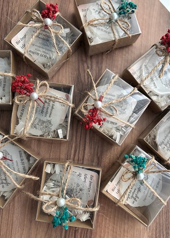 Epoksi Özel Gün Kutulu Hediyelik Magnet - Görsel 4