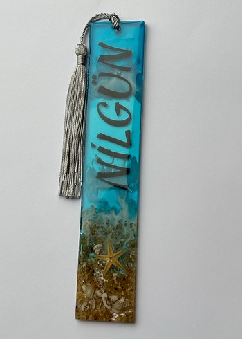 Epoksi Deniz Temalı Kişiye Özel Anahtarlık - Görsel 3