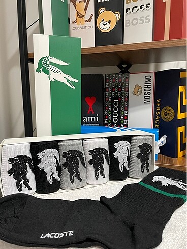 Premium pamuk 6 lı uzun çorap