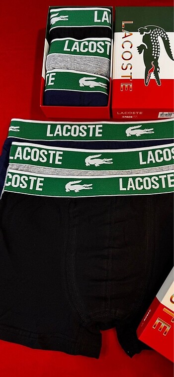 Lacoste 3 Lü boxer