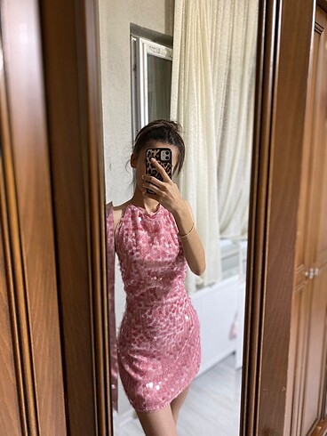 Zara Payetli elbise