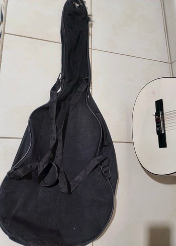 Beyaz Klasik Gitar - Görsel 8