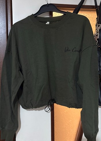 Yesil sweatshirt