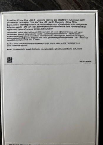 Iphone 11 Turkiye Cihazi Faturali - Görsel 4
