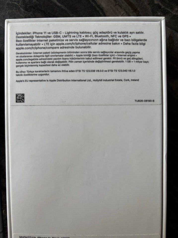 Iphone 11 Turkiye Cihazi Faturali - Görsel 4