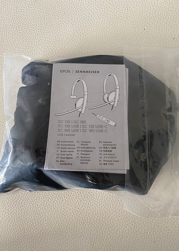 Sennheiser Epos Sc 135 Usb Kulaklık Sıfır - Görsel 3