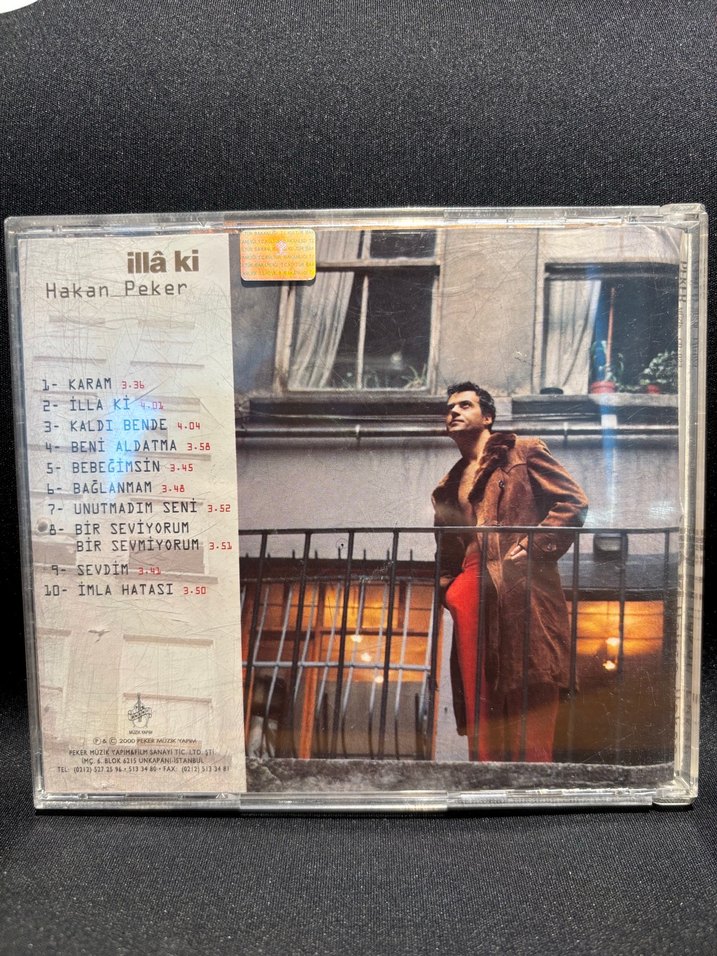 Hakan Peker İlla ki CD Dönem Baskısı - Görsel 2