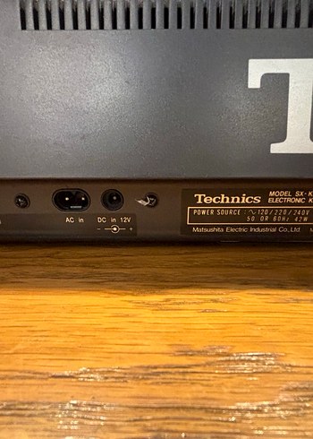 Technics SX-K200 Klavye Org - Görsel 6