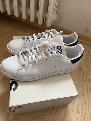 tek ebat Beden lacivert adidas stan smith