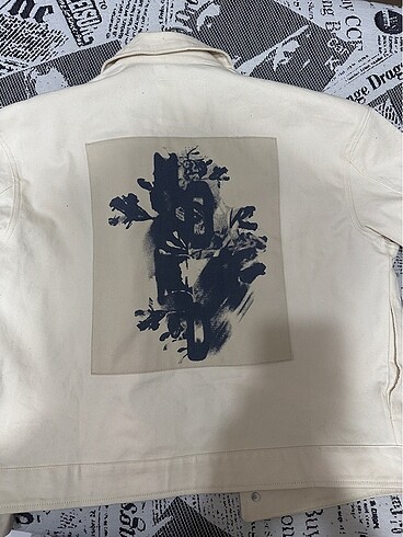 m Beden BERSHKA KREM KOT CEKET