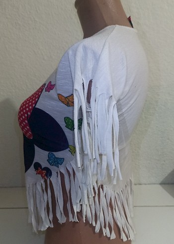 mini mouse kız çocuk 2'li bluz - Görsel 2