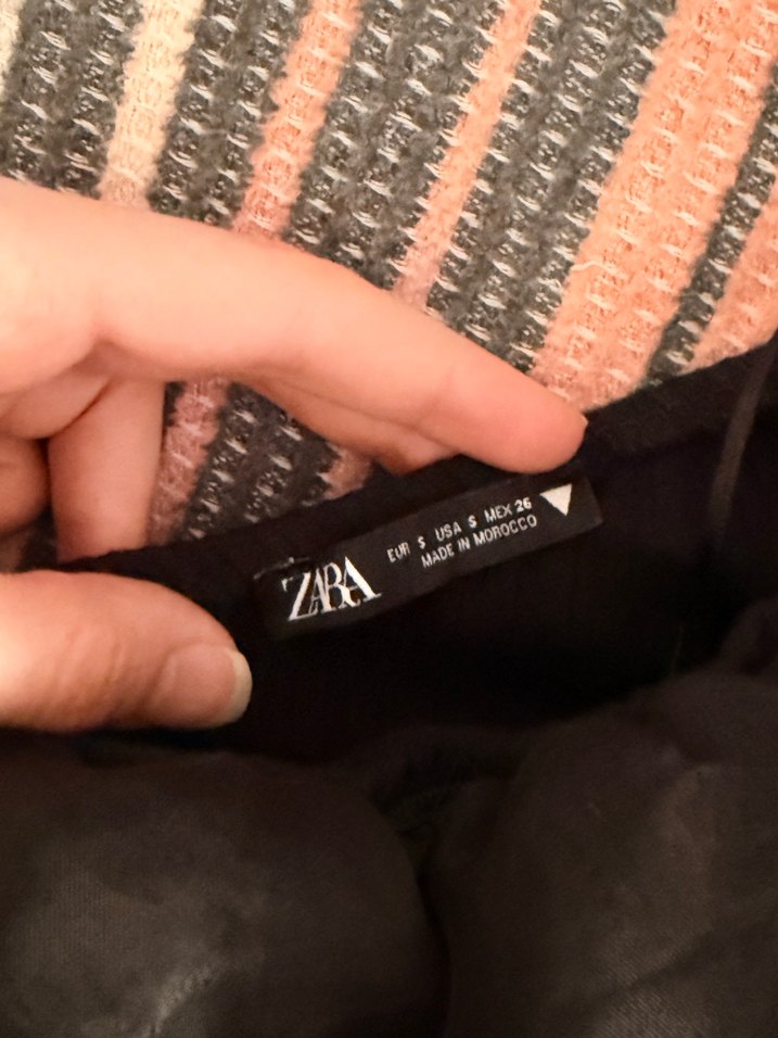 Siyah Zara tüllü crop - Görsel 2