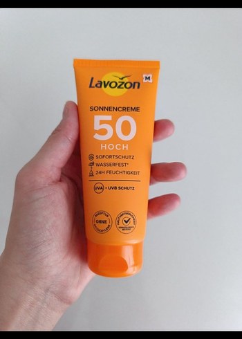 Lavozon güneş kremi