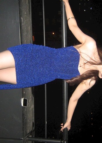 s Beden Parlak Mavi Straplez Mini Gece Elbisesi