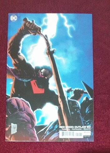 RED HOOD OUTLAW 50 (varyant kapak) 2. cilt ingilizce