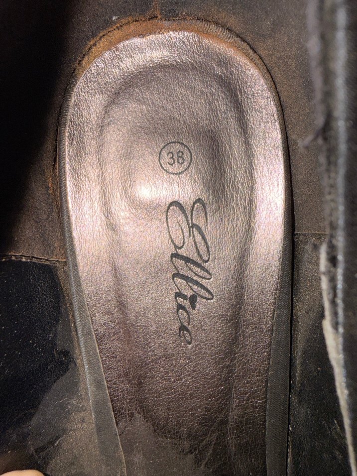 Dantel Detaylı Siyah Topuklu Ayakkabı - Görsel 4