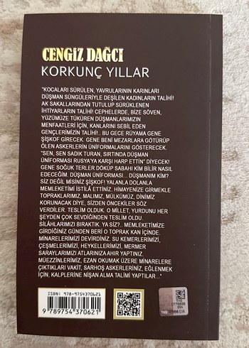 Korkunç Yıllar - Cengiz Dağcı - Görsel 2