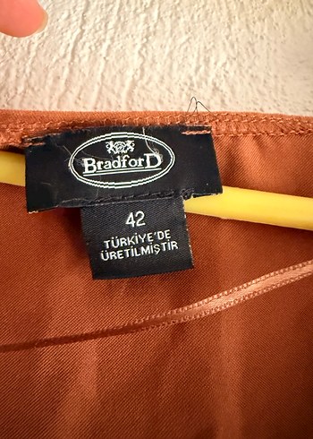 Püsküllü Kahverengi Süet Kadın Ceket - Görsel 4